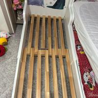 Letto singolo Ikea allungabile con materasso