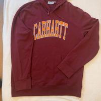 CARHARTT Felpa hoodie con cappuccio tg. L