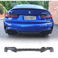 DIFFUSORE BMW G20 G21 18- LOOK M-TECH NERO LUCIDO