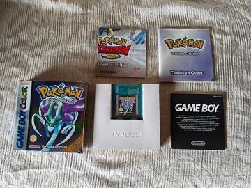 Pokemon cristallo boxato ORIGINALE NINTENDO 🇮🇹