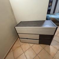 Armadio  camera da letto piu cassettiera