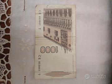 1000 lire italiane da collezione