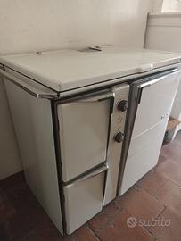 Cucina economica a legna