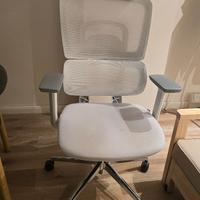 Sedia da studio "Sklum Vignes" - Bianco