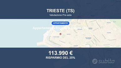 Immobile in asta di 75 m² a Trieste