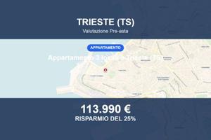 Immobile in asta di 75 m² a Trieste