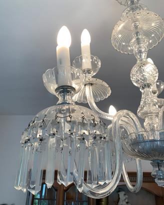 Lampadario in cristallo di Bohemia