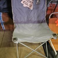 10 sedie  campeggio richiudibili