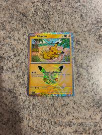 Carta pokemon Pikachu (043) 30° Anniversario ita