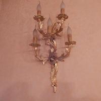 Applique in metallo dorato