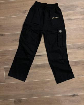 Pantaloni cargo neri