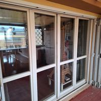 Persiane in Alluminio Bianco con serratura