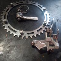 Kit deragliatore più corona anteriore Campagnolo