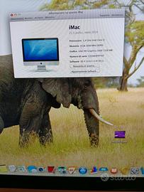 Apple iMac 21,5 pollici, 2014