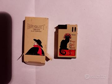Accendino a gas Briquet 1900 Tournee du Chat Noir
