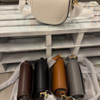 Borsa tracolla vera pelle - Bianca