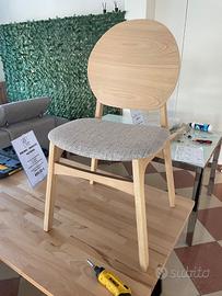 Sedie in legno massello
