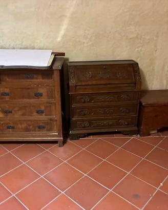 Mobili in legno per scenografia