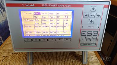 Infratek 106A power analyzer trifase