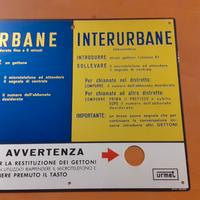 TELEFONO A GETTONI SIP Targa Istruzioni