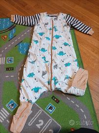 Sacco nanna invernale con piedini Slumbersac 