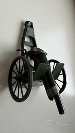 Cannone giocattolo in metallo, brevetto n. 34218/3