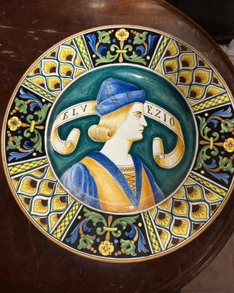 Piatto Antico ceramica Deruta