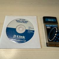 DWL-G650M Wireless 108G MIMO Notebook PCMCIA