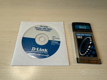 DWL-G650M Wireless 108G MIMO Notebook PCMCIA