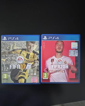 Fifa 17 e fifa 20