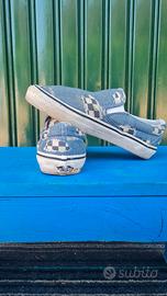 Vans Classic Slip-On Denim Scacchi – Numero 38