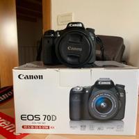 Canon EOS 70D + Obiettivo kit 18-55