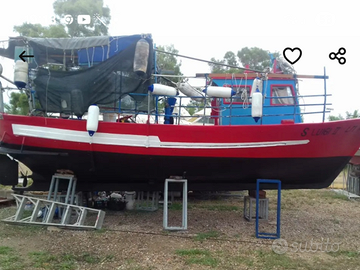 Barca da pesca con licenza