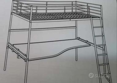 letto a soppalco ikea
