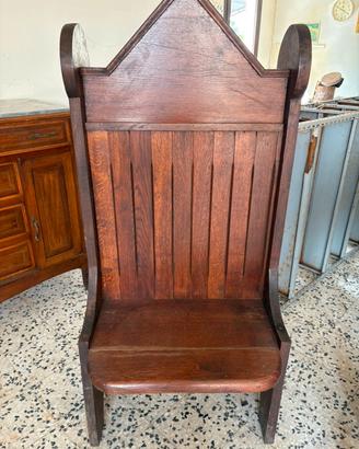 Panca in legno di rovere