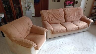 divano 3 posti e poltrona