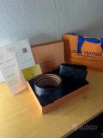 Set cintura e portafoglio Louis Vuitton