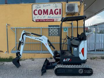 MINIESCAVATORE BOBCAT E17Z ANNO 2019 ORE 1505