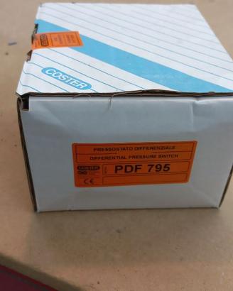 PRESSOSTATO DIFFERENZIALE PDF 795 COSTER GROUP