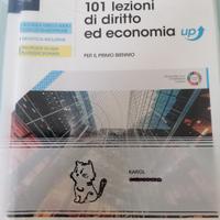 libro 101 lezioni di diritto ed economia UP