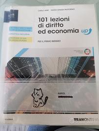 libro 101 lezioni di diritto ed economia UP