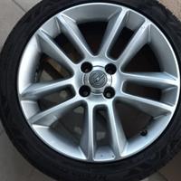 4 cerchi in lega Originali Opel + 4 gomme 215/45