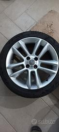 4 cerchi in lega Originali Opel + 4 gomme 215/45