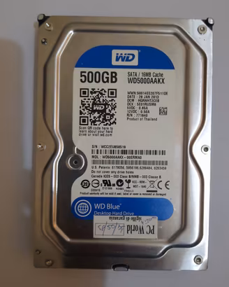 HD 3.5 POLLICI 500GB WESTERN DIGITAL