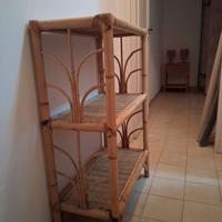 Mobiletti in vimini e bambù