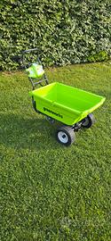 Motocarriola Elettrica Greenworks 