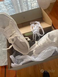 Scarpe Superga Total white modello 2740 Flower Sa
