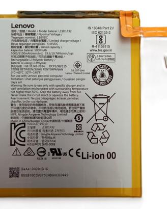 Batteria L19D1P32 tablet lenovo tab M10 FHD