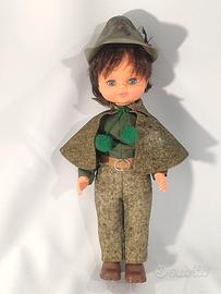BAMBOLA SEBINO ALPINO ANNI 1960 VINTAGE NO FURGA