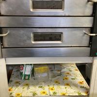 Forno elettrico per pizza doppia camera 9 + 9